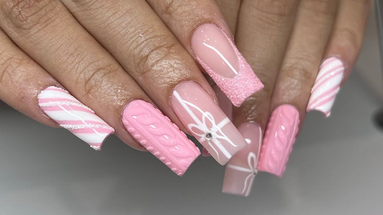 Sheer Pink Nails at Home on a Budget | Manicure at Home | Perfect Nails -  YouTube